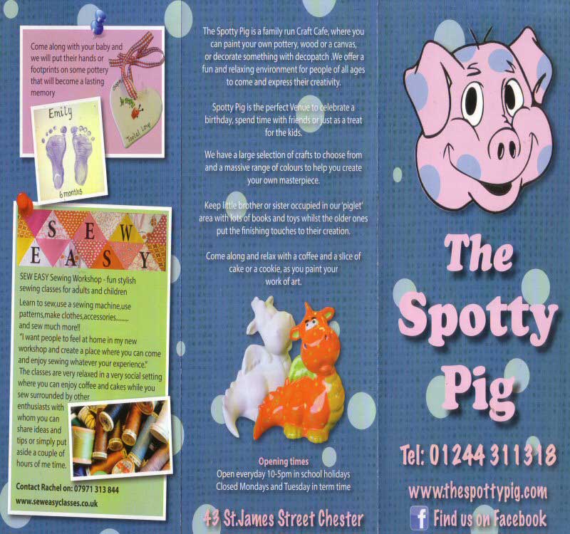 Chestertourist.com - The Spotty Pig Cafe Page 1
